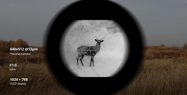 Hikmicro Panther PH35L 2.0 Thermal Imaging Scope (Laser-Range-Finder)