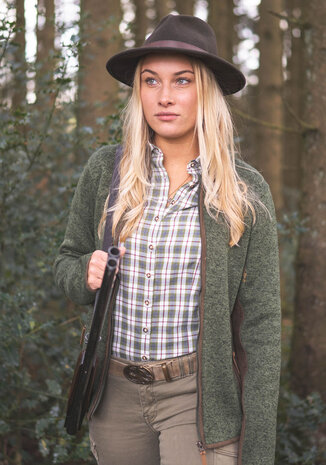 Tom Collins Veste polaire femme vert ​