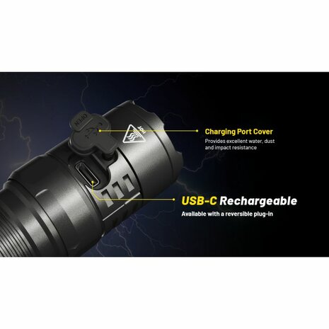 Nitecore P23i Tactische Oplaadbare Led Zaklamp 