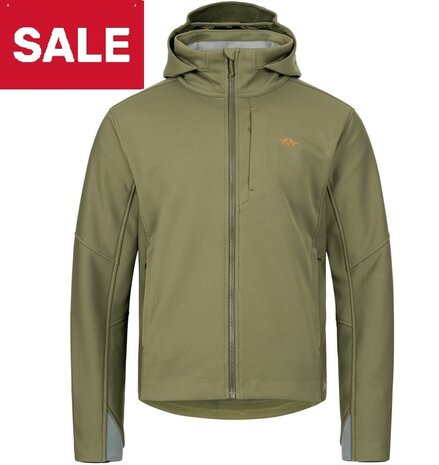 Blaser Tranquility Softshell Jas Heren in Oliv met 20% korting