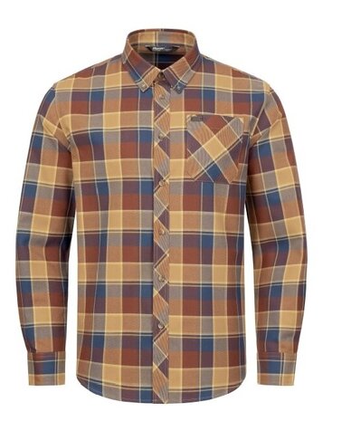 Blaser Shirt Charles Flannel Brown/blue