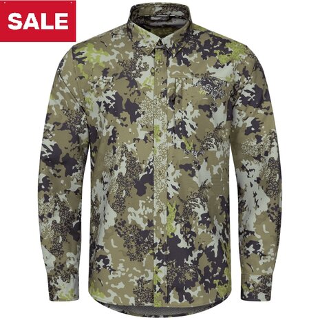 Blaser Men's AirFlow Shirt in HunTec Camo