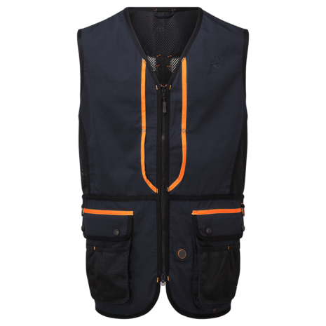 Shooterking I-Heat honden traininger bodywarmer Navy (verwarmde zakken) 