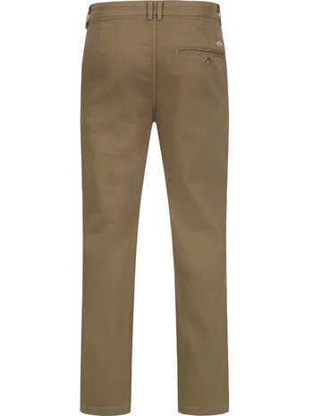 Blaser Tom Stretch Denim Chinos Heren Dark Oliv