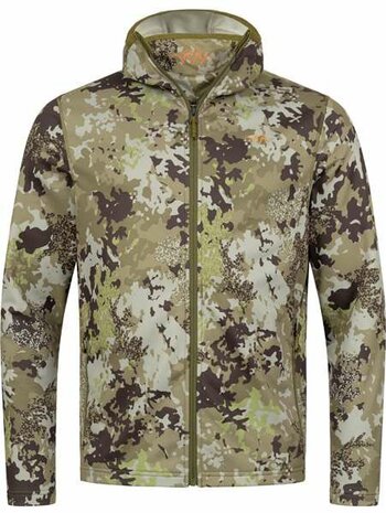 Blaser High-Quality Drain Full-Zip Midlayer Hoody Huntec camo