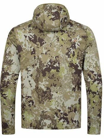 Blaser High-Quality Drain Full-Zip Midlayer Hoody Huntec camo