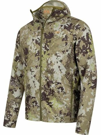 Blaser High-Quality Drain Full-Zip Midlayer Hoody Huntec camo