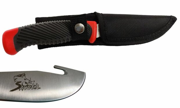 Couteau de chasse / écorcheur Böker Magnum Guthook en acier inoxydable 420