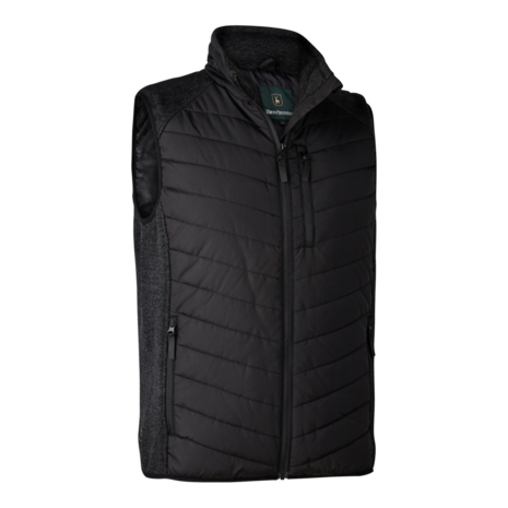 Deerhunter Moorpadded bodywarmer zwart