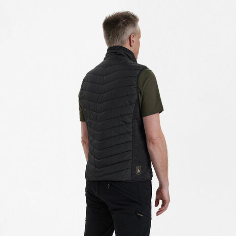 Deerhunter Moorpadded bodywarmer zwart