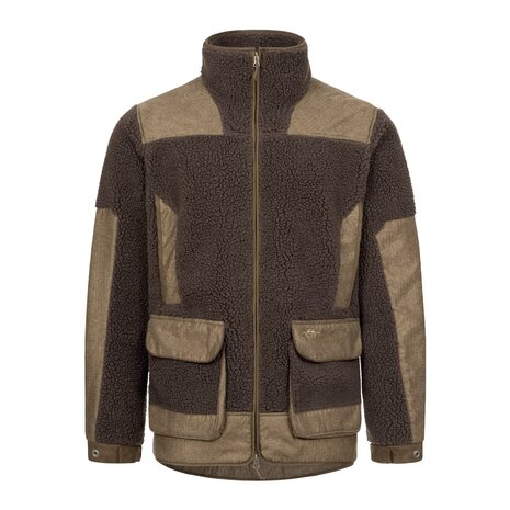 Kurtka polarowa Blaser Sherpa ciemny brąz