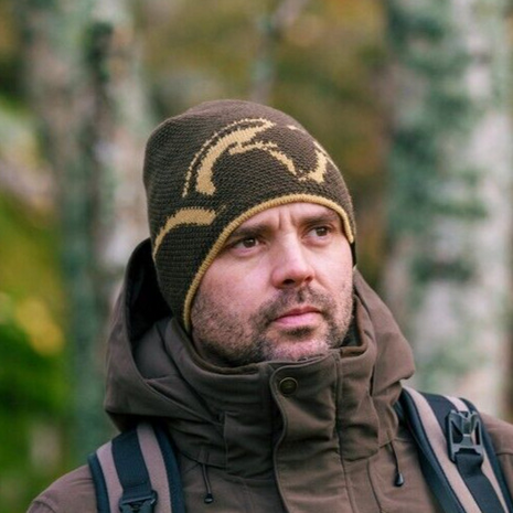 Blaser Pearl Beanie ciemnobrązowy