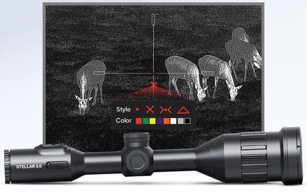 Hikmicro Stellar SX60L 3.0 Warmtebeeld Richtkijker LRF (Afstandsmeter)