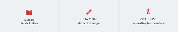 Hikmicro Stellar SX60L 3.0 Warmtebeeld Richtkijker LRF (Afstandsmeter)