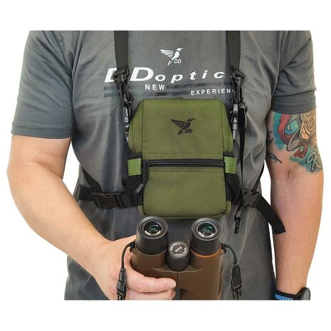 DDoptics Binoculars Harnass Green