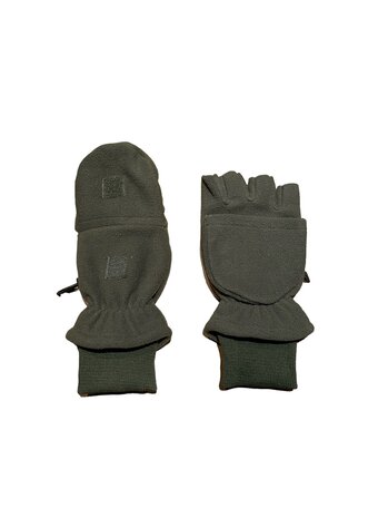 Waidmann Fleece Shooters Mitts Green