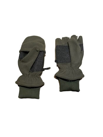 Waidmann Fleece Shooters Mitts Green