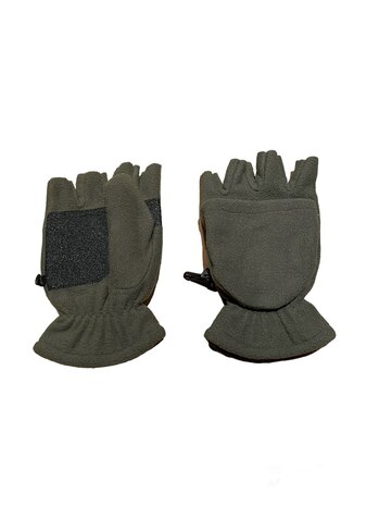 Waidmann Fleece Shooters Mitts Green