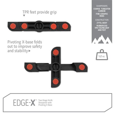 Ostrzałka do noży Outdoor Edge Edge-X