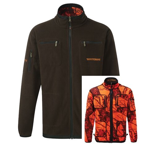 ShooterKing Reversible Softshell Mossy Blaze / Brown