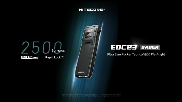 Nitecore EDC23 Rechargeable Flashlight