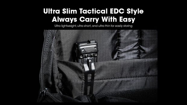 Nitecore EDC23 Rechargeable Flashlight