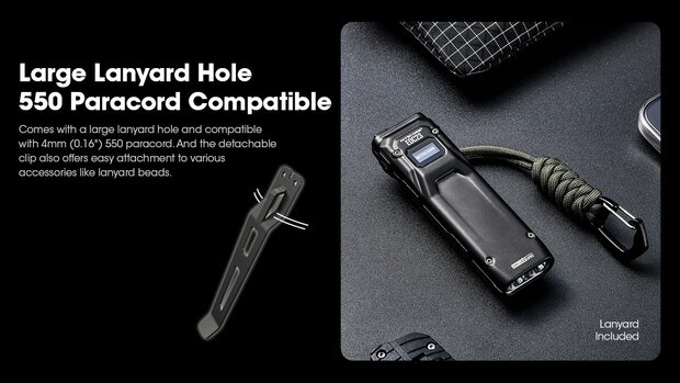 Nitecore EDC23 Rechargeable Flashlight