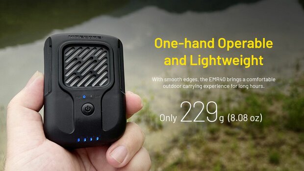 Nitecore EMR40 Répulsif anti-moustiques rechargeable