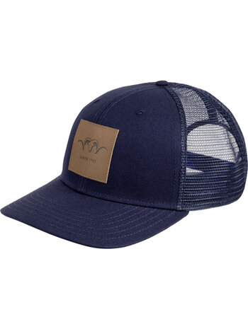 Blaser Leather Badge pet Donker Blauw