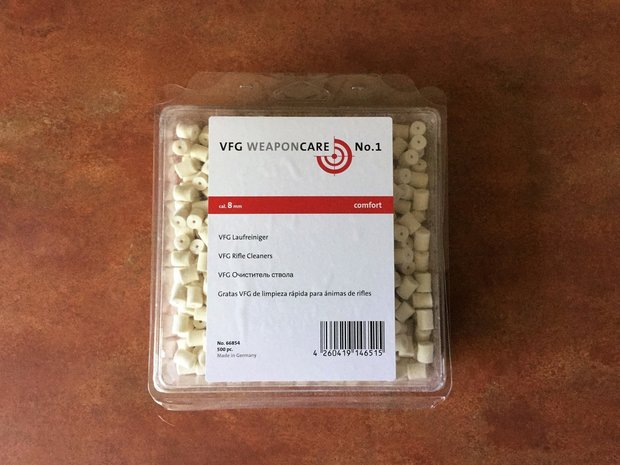 VFG Rifle Cleaners 500 pc.