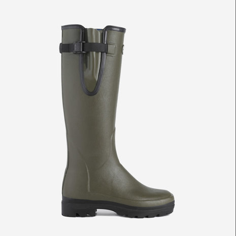 Le Chameau Vierzonord Neoprene Lined boot Lady (Vert Chameau / Donker Groen)