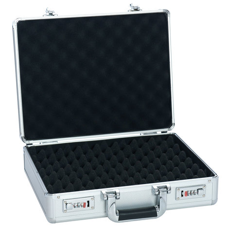 Pistol case alu/silver