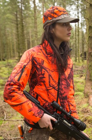 ShooterKing Reversible Softshell Mossy Blaze / Brown Woman
