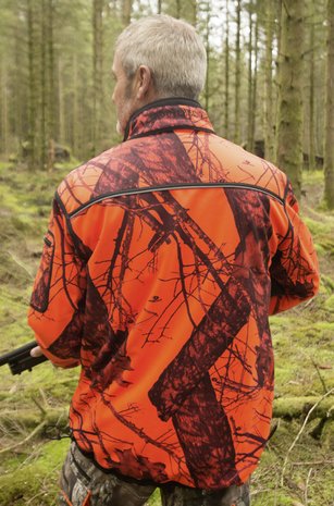 ShooterKing Reversible Softshell Mossy Blaze / Brown