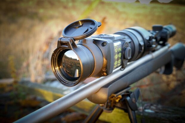 Pulsar Core FXQ55 BW (Zwart/Wit) met oculair OCCASION