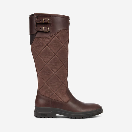 LE CHAMEAU WOMEN'S JAMESON QUILTED LEATHER BOOT 