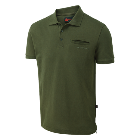 SHOOTERKING Game Polo Shirt Green