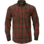 H&auml;rkila Pajala Shirt - Red autumn check