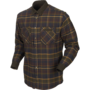H&auml;rkila Pajala Shirt - Mellow brown check