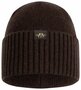 Beanie Bob Blaser Rib ciemnobrązowy