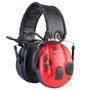 Peltor Sporttac 3M Gehoorbescherming Rood/Zwart