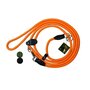 Hondenlijn Nylon L260cm D6mm Oranje