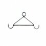 Spreidhaak verzinkt Medium - Wildhanger / Wildhaak