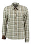 Tom Collins Dames Flanellen Blouse Geruit &ndash; Oliv