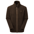 Shooterking-Oxford-Polartec-fleece-jacket-brown-men