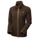 Shooterking-Oxford-Polartec-Fleecejacke-Braun-Damen