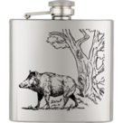 Hip-flask-with-laser-engraving-of-Wild-boar-180ml