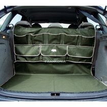 Kofferraummatte mit Rücksitztasche Kofferraummatte mit Rücksitztasche