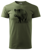 Wild Zwijn T-Shirt Groen - Logo Wild Zwijn T-Shirt Groen - Logo