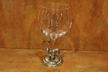 Wijn Glas Hert / Wild zwijn